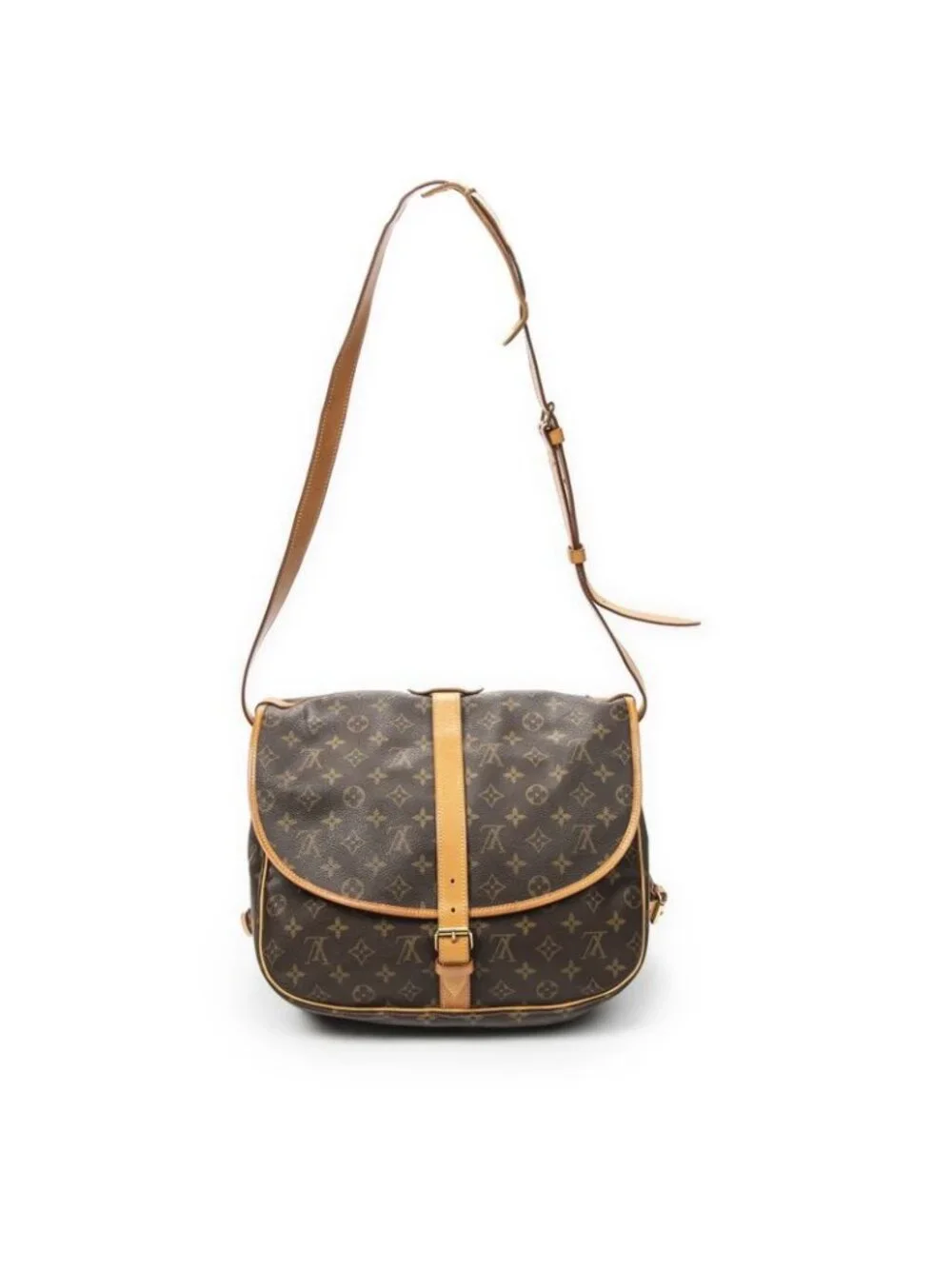 Louis Vuitton Saumur Brown Monogram Canvas - Picture 5 of 10